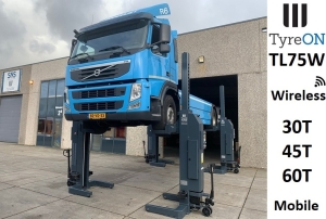 TyreON TL75W Wireless Mobile Truck Lifts 30T 45T 60T From Stock